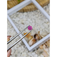 0.57 Ct. Purplish Pink Sapphire from Ceylon (Sri Lanka) Life Style
