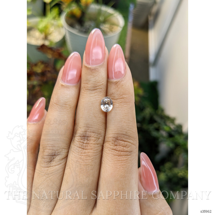 1.84 Ct. Peach Sapphire from Ceylon (Sri Lanka)