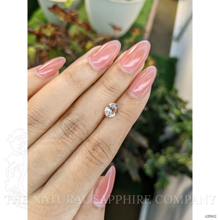 1.84 Ct. Peach Sapphire from Ceylon (Sri Lanka)