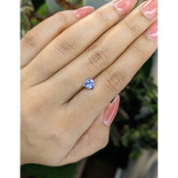 0.81 Ct. Blue Sapphire from Ceylon (Sri Lanka) Life Style