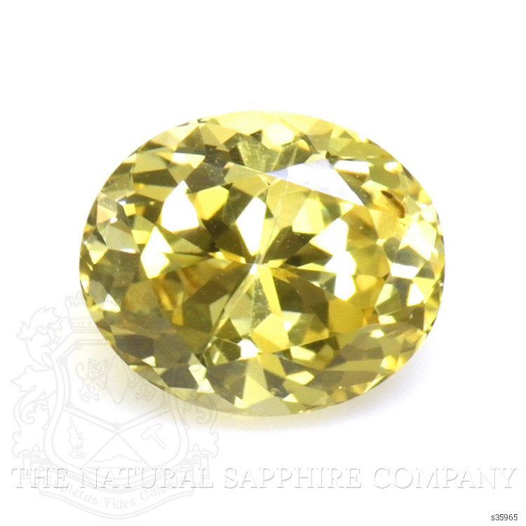 1.54 Ct. Yellow Sapphire from Ceylon (Sri Lanka)