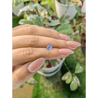 0.89 Ct. Blue Sapphire from Ceylon (Sri Lanka) Life Style