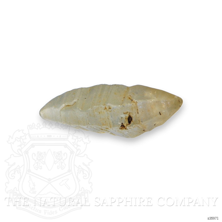 7.37 Ct. Yellow Rough Sapphire from Ceylon (Sri Lanka)