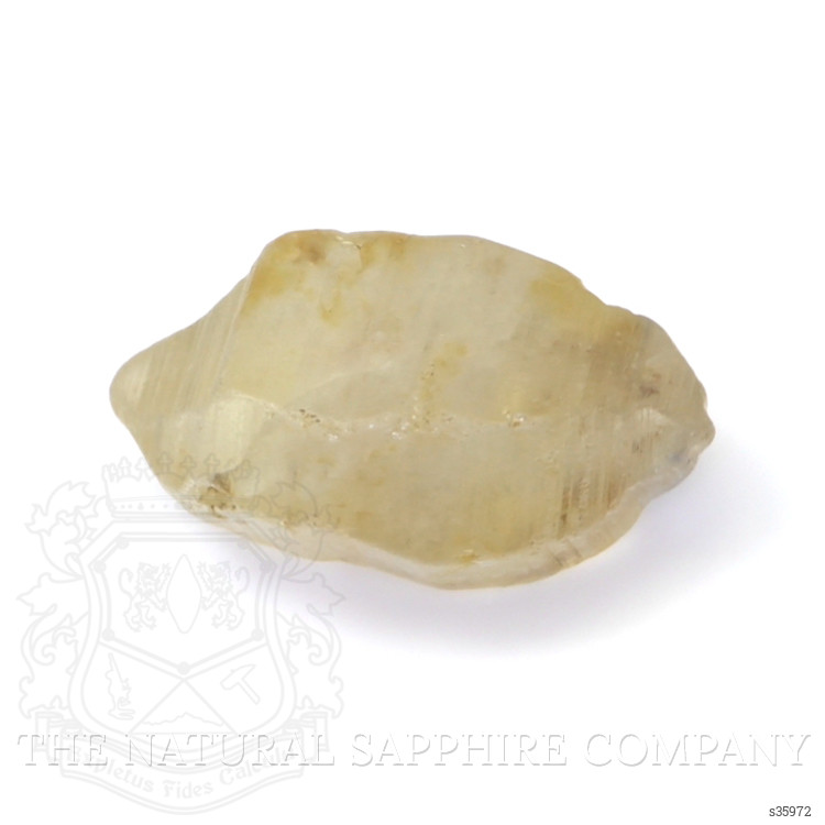 12.88 Ct. Yellow Rough Sapphire from Ceylon (Sri Lanka)