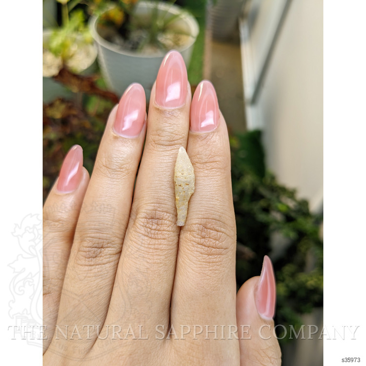 5.59 Ct. Yellow Rough Sapphire from Ceylon (Sri Lanka)