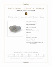 19.41 Ct. Blue Rough Sapphire from Ceylon (Sri Lanka) Scan Report