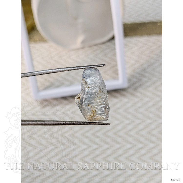 19.41 Ct. Blue Sapphire Crystal from Ceylon (Sri Lanka)