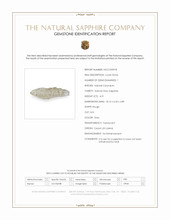 4.31 Ct. Grey Rough Sapphire from Ceylon (Sri Lanka) Scan Report