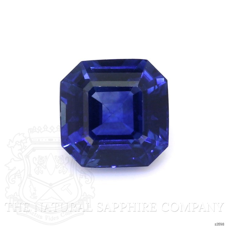 0.85 Ct. Blue Sapphire from Ceylon (Sri Lanka)