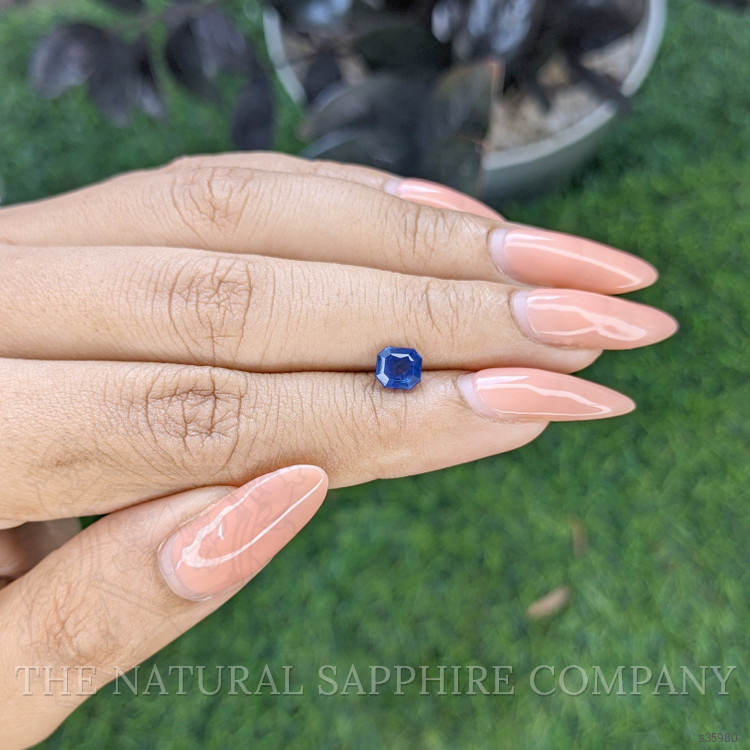 1.08 Ct. Blue Sapphire from Ceylon (Sri Lanka)