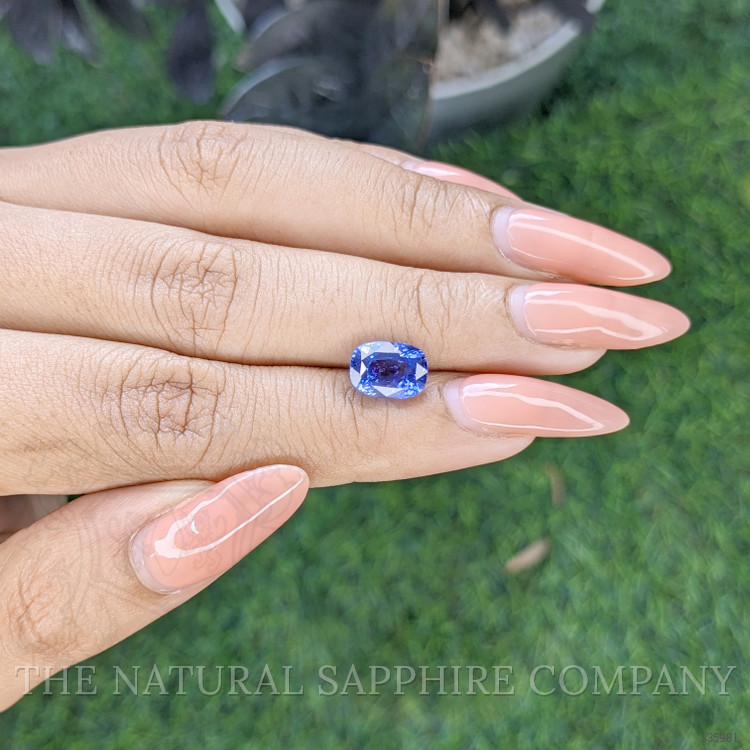 2.97 Ct. Blue Sapphire from Ceylon (Sri Lanka)
