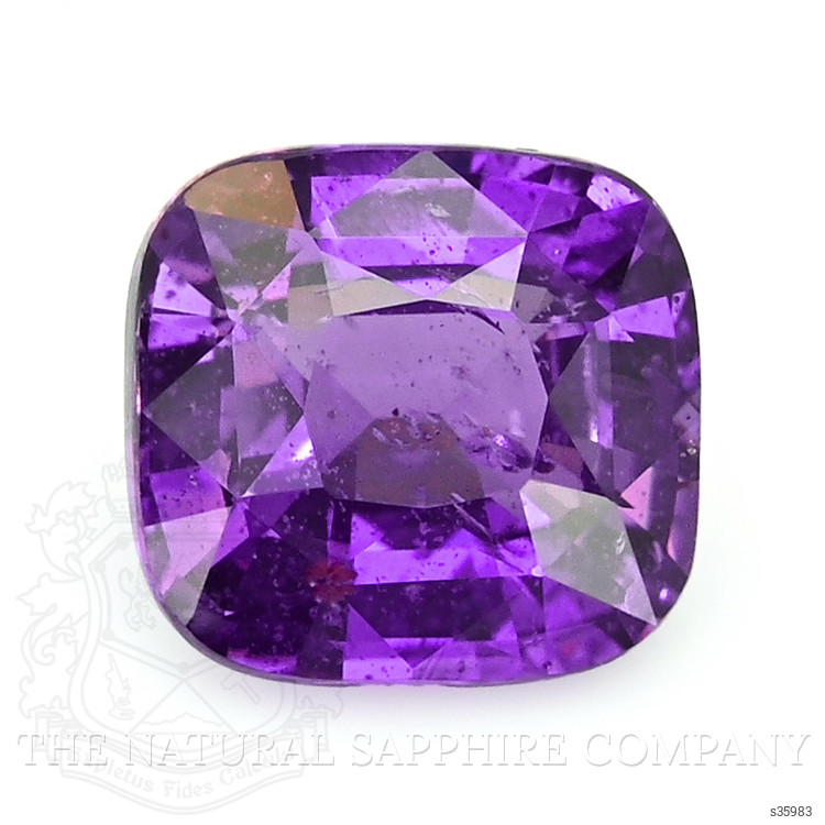 2.11 Ct. Purple Sapphire from Ceylon (Sri Lanka)