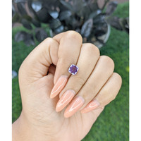 2.11 Ct. Purple Sapphire from Ceylon (Sri Lanka) Life Style