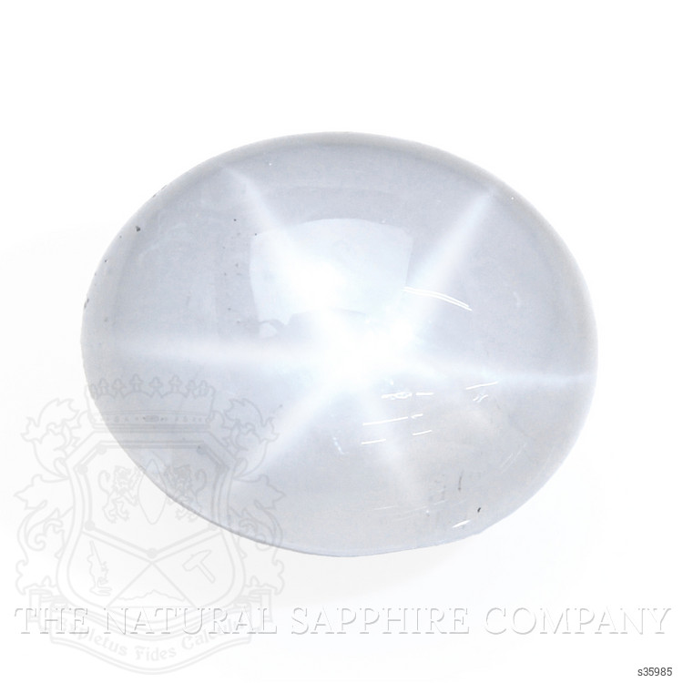 9.49 Ct. White Star Sapphire from Ceylon (Sri Lanka)