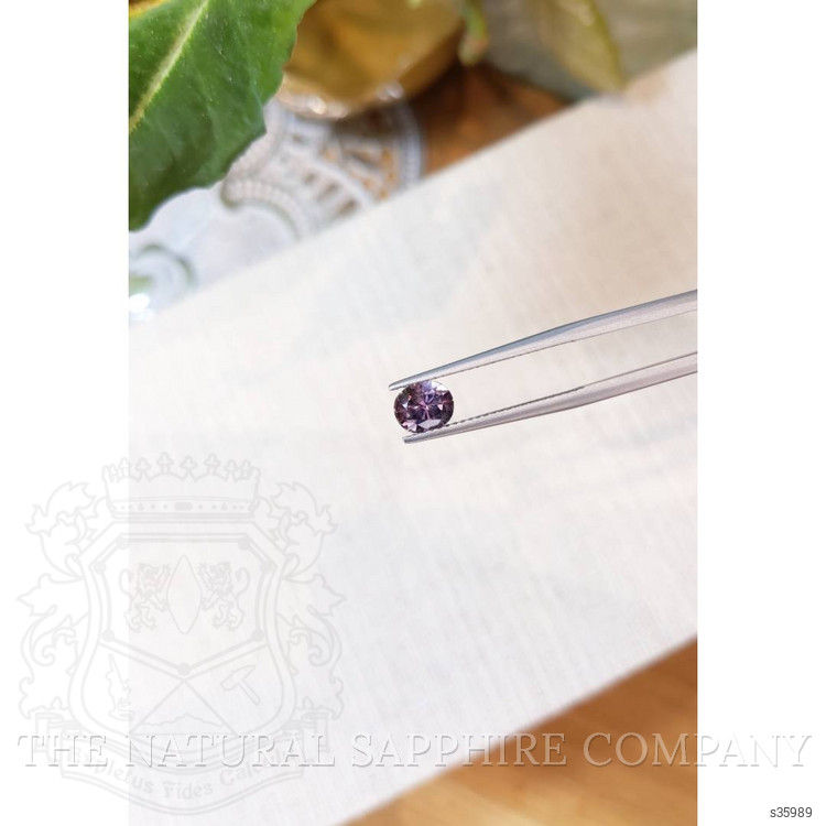 1.22 Ct. Purple Sapphire from Ceylon (Sri Lanka)
