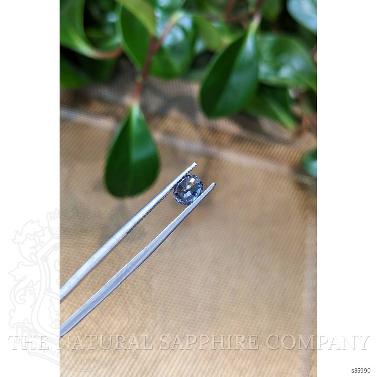 1.44 Ct. Blue Sapphire from Ceylon (Sri Lanka)