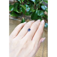 1.44 Ct. Blue Sapphire from Ceylon (Sri Lanka) Life Style