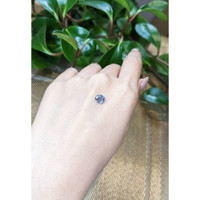 1.31 Ct. Greyish Blue Sapphire from Ceylon (Sri Lanka) Life Style