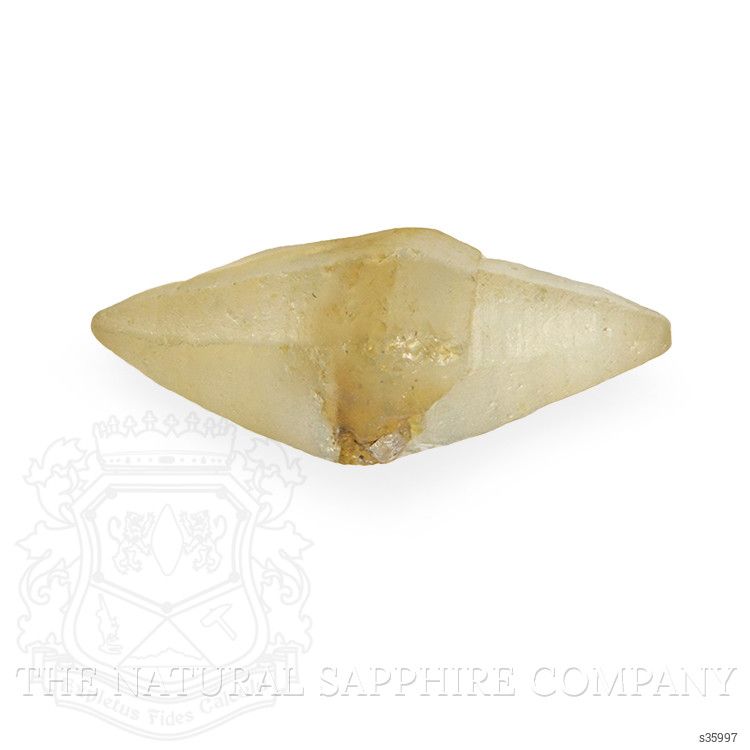 5.90 Ct. Yellow Rough Sapphire Crystal from Ceylon (Sri Lanka)