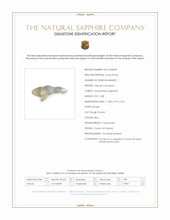 3.08 Ct. Blue Rough Sapphire Crystal from Ceylon (Sri Lanka) Scan Report