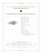 10.93 Ct. Blue Rough Sapphire Crystal from Ceylon (Sri Lanka) Scan Report