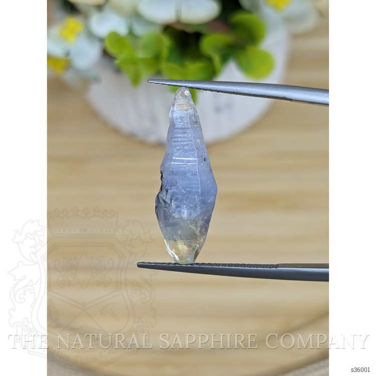 10.93 Ct. Blue Sapphire Crystal from Ceylon (Sri Lanka)