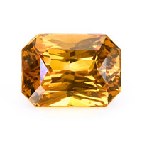 2.37 Ct. Yellowish Orange Sapphire from Ceylon (Sri Lanka) Video