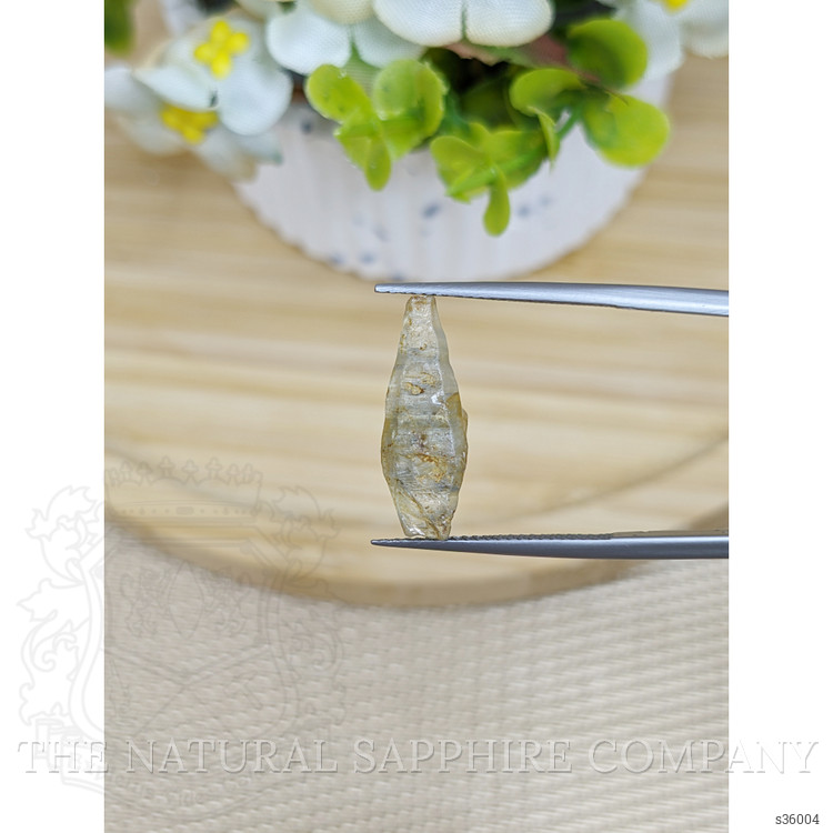 6.96 Ct. Multi Color Rough Sapphire Crystal from Ceylon (Sri Lanka)