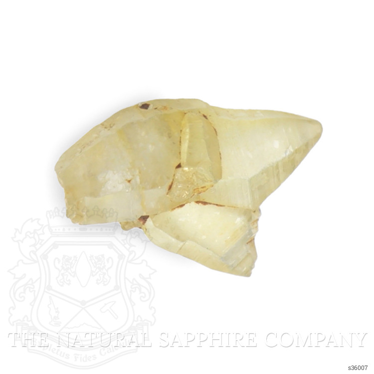 6.70 Ct. Yellow Rough Sapphire from Ceylon (Sri Lanka)