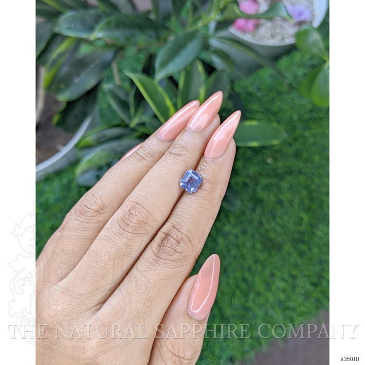 1.96 Ct. Blue Sapphire from Ceylon (Sri Lanka)