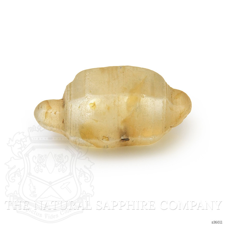 5.31 Ct. Yellow Rough Sapphire Crystal from Ceylon (Sri Lanka)
