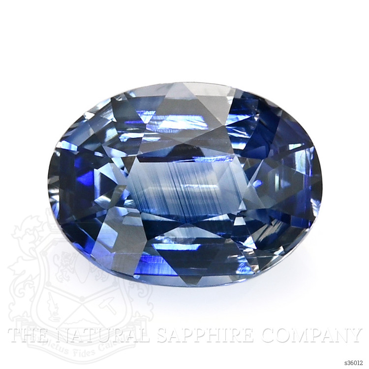 1.83 Ct. Greyish Blue Sapphire from Ceylon (Sri Lanka)