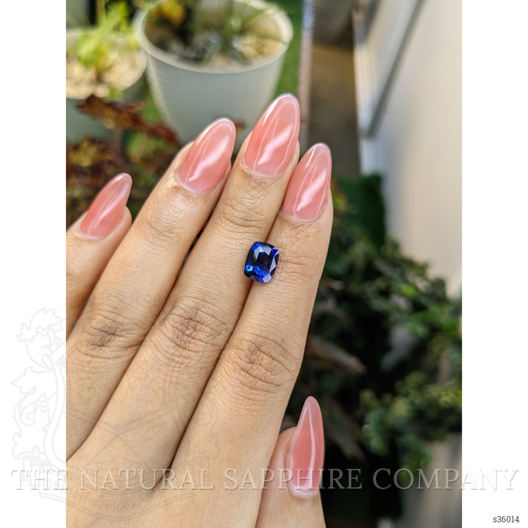 3.18 Ct. Blue Sapphire from Ceylon (Sri Lanka)