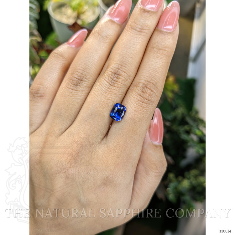 3.18 Ct. Blue Sapphire from Ceylon (Sri Lanka)