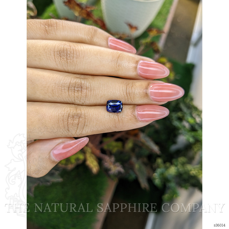 3.18 Ct. Blue Sapphire from Ceylon (Sri Lanka)