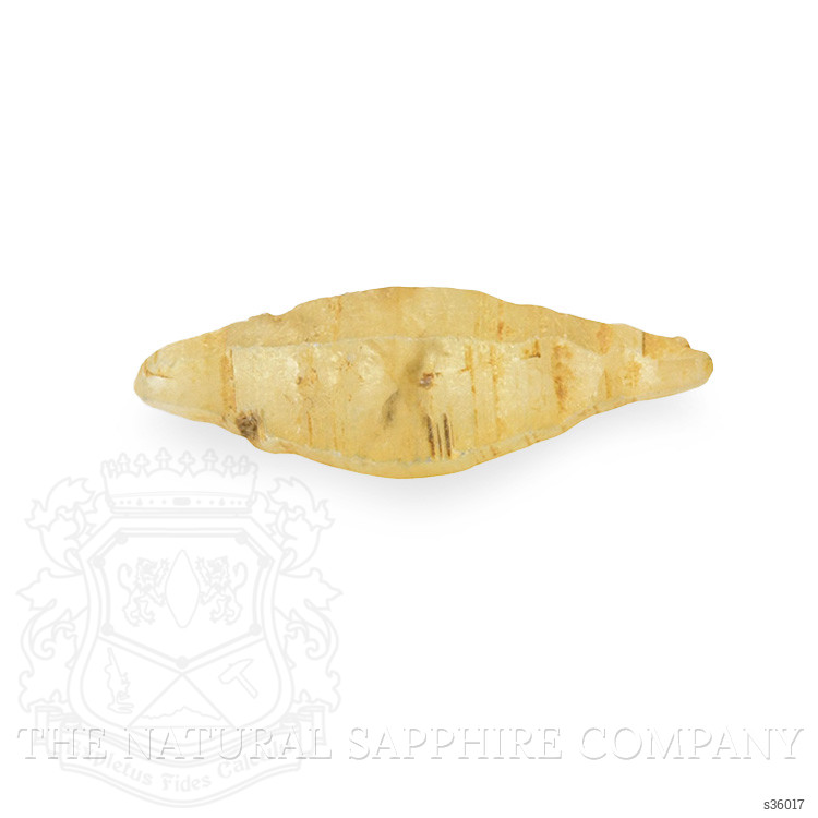 2.90 Ct. Yellow Rough Sapphire Crystal from Ceylon (Sri Lanka)