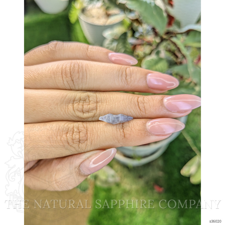 2.52 Ct. Blue Rough Sapphire Crystal from Ceylon (Sri Lanka)