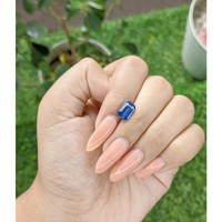 2.13 Ct. Blue Sapphire from Ceylon (Sri Lanka) Life Style