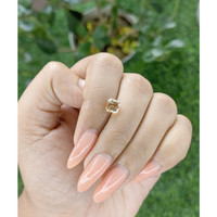 1.54 Ct. Peach Sapphire from Madagascar Life Style