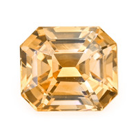 1.47 Ct. Orangish Yellow Sapphire from Madagascar Video
