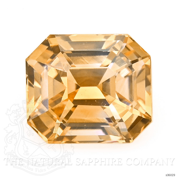 1.47 Ct. Orangish Yellow Sapphire from Madagascar
