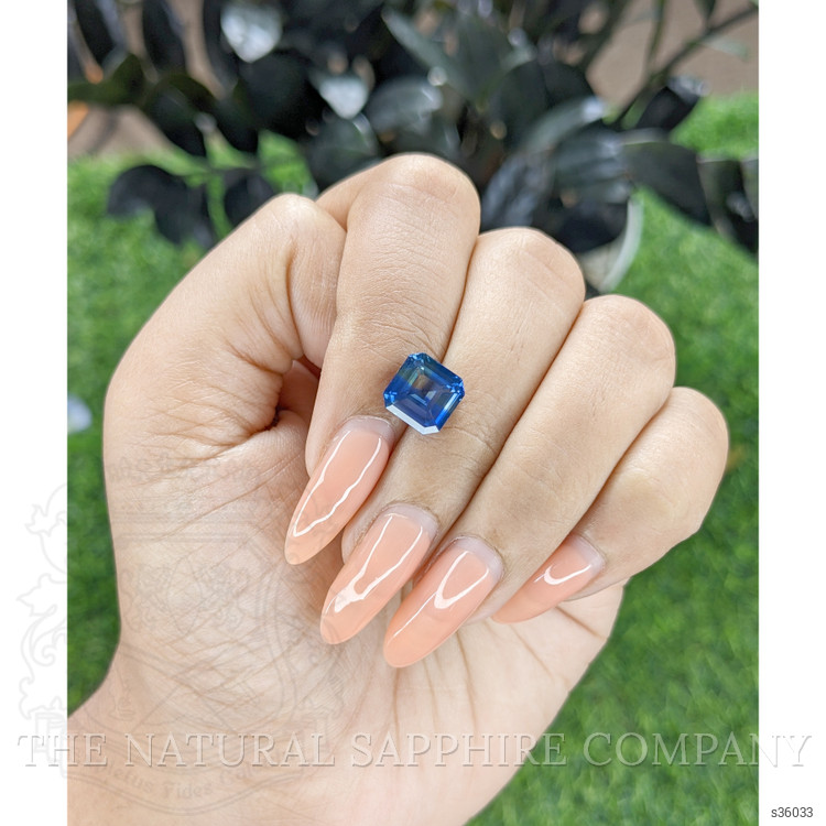 3.55 Ct. Bi Color Sapphire from Madagascar