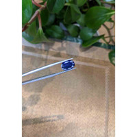 4.92 Ct. Blue Sapphire from Thailand Life Style