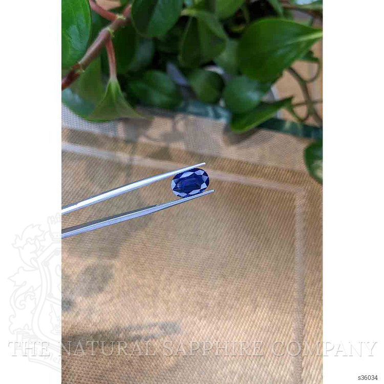 4.92 Ct. Blue Sapphire from Thailand