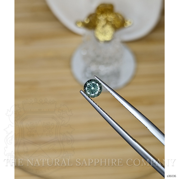 0.63 Ct. Green Sapphire from Madagascar