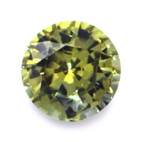 0.62 Ct. Greenish Yellow Sapphire from Madagascar Video