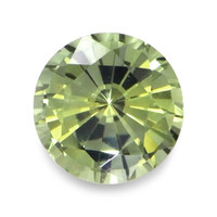 0.57 Ct. Yellowish Green Sapphire from Madagascar Video
