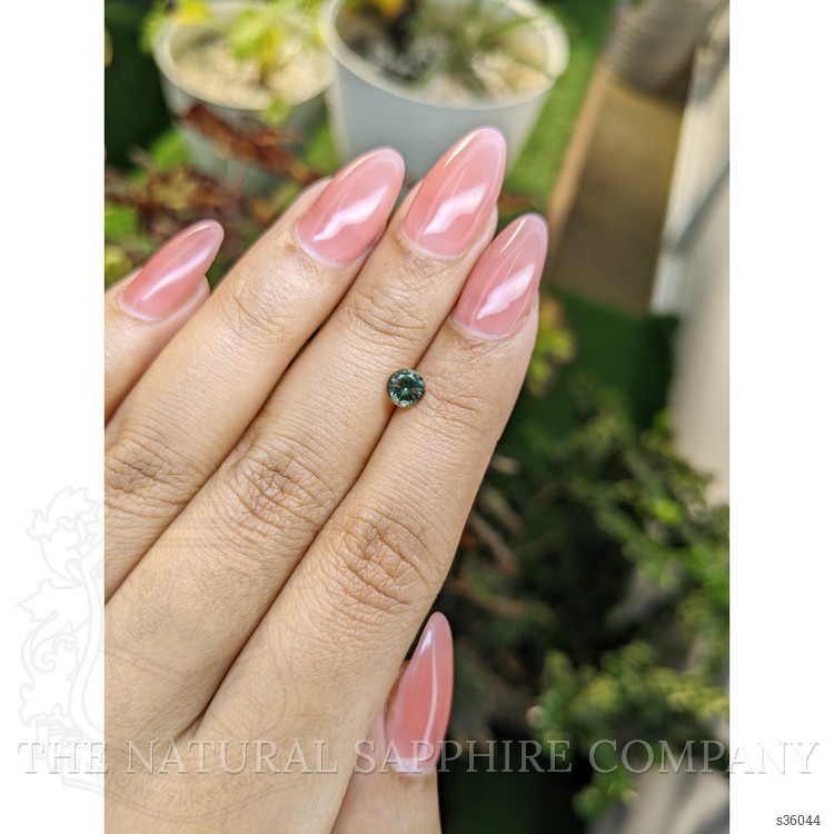 0.60 Ct. Green Sapphire from Madagascar