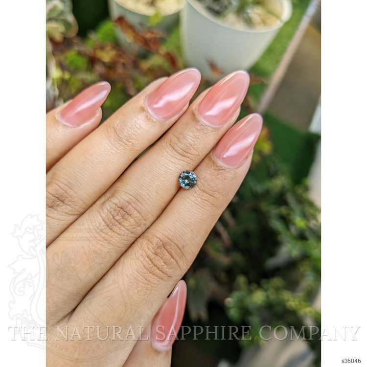 0.76 Ct. Bluish Green Sapphire from Madagascar