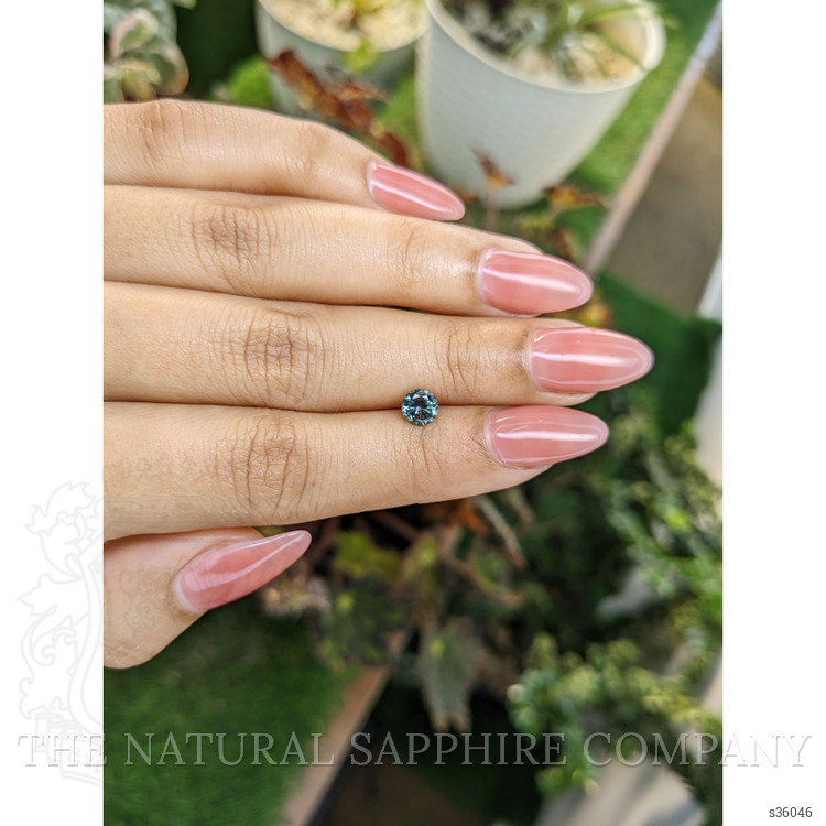 0.76 Ct. Bluish Green Sapphire from Madagascar